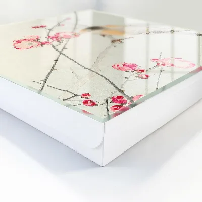 Caja de llaves Flores de pájaro