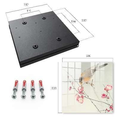 Caja de llaves Flores de pájaro