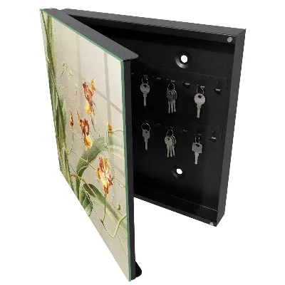 Caja de llaves Flores trepadoras