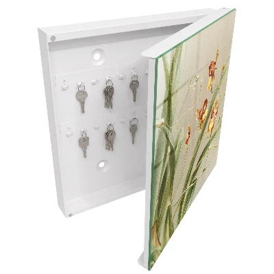 Caja de llaves Flores trepadoras