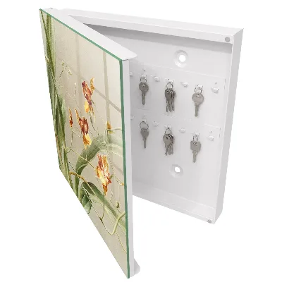 Caja de llaves Flores trepadoras
