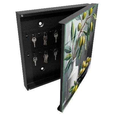 Caja de llaves Aceituna verde