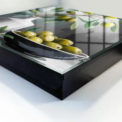 Caja de llaves Aceituna verde