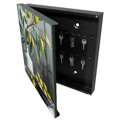 Caja de llaves Aceituna verde