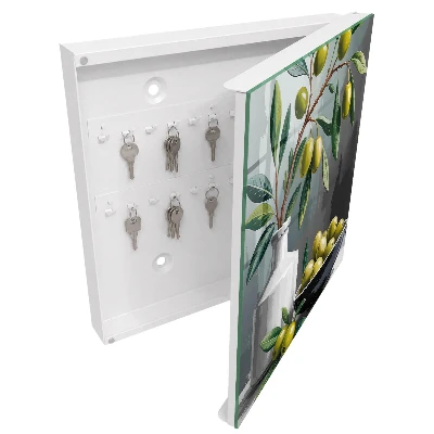 Caja de llaves Aceituna verde
