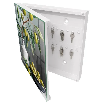 Caja de llaves Aceituna verde