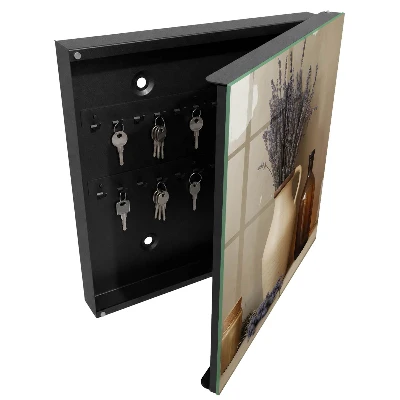 Caja de llaves Jarrón de lavanda