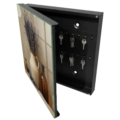 Caja de llaves Jarrón de lavanda