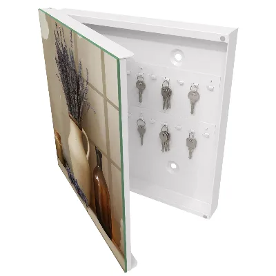 Caja de llaves Jarrón de lavanda