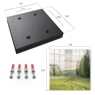 Caja de llaves Paisaje idílico