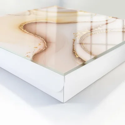 Caja de llaves Ondas beige