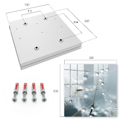 Caja de llaves Gotas de rocío
