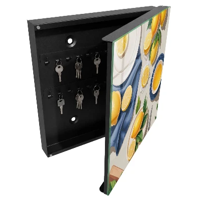 Armario llaves de pared Mesa de limones
