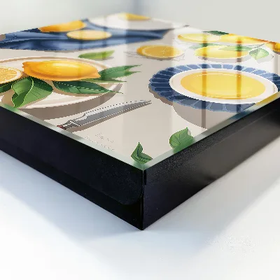 Armario llaves de pared Mesa de limones