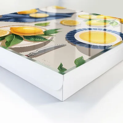 Armario llaves de pared Mesa de limones