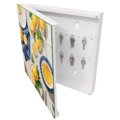 Armario llaves de pared Mesa de limones
