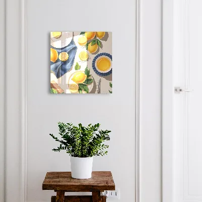 Armario llaves de pared Mesa de limones