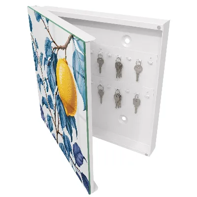 Armario llaves de pared Hojas de limón