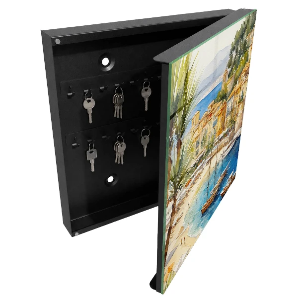 Caja de llaves Paisaje costero