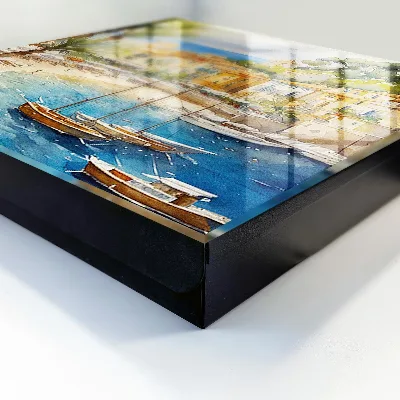 Caja de llaves Paisaje costero