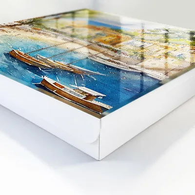 Caja de llaves Paisaje costero