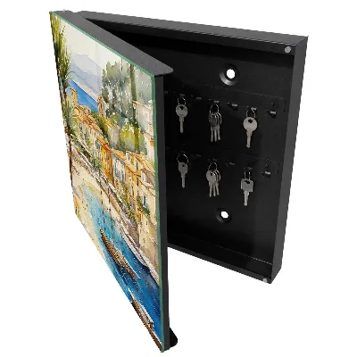 Caja de llaves Paisaje costero