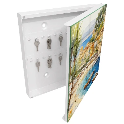 Caja de llaves Paisaje costero