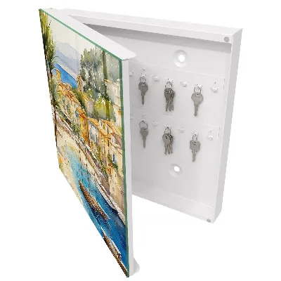 Caja de llaves Paisaje costero