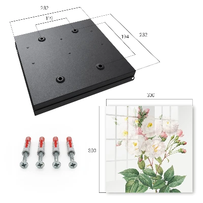 Armario llaves de pared Encanto floral