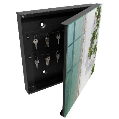 Caja de llaves Playa tropical