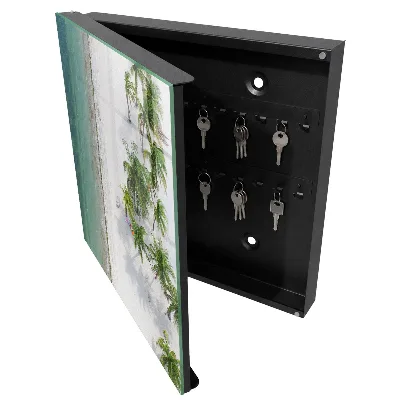 Caja de llaves Playa tropical
