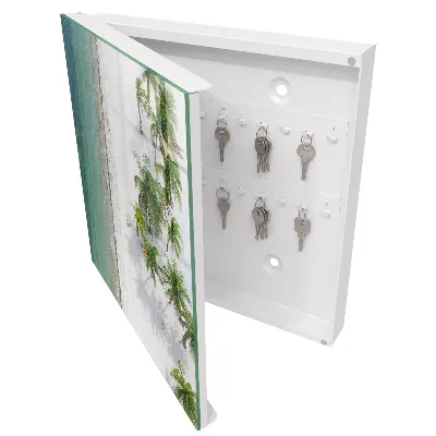 Caja de llaves Playa tropical