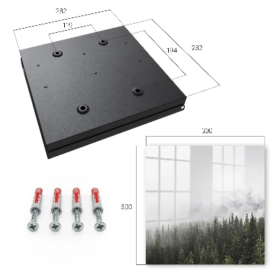 Caja de llaves Pinos neblinosos