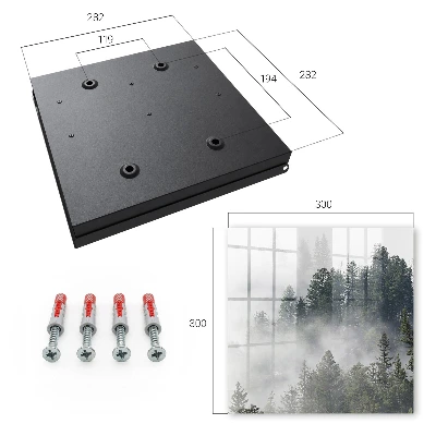 Caja de llaves Bosque brumoso