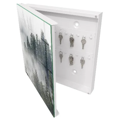 Caja de llaves Bosque brumoso