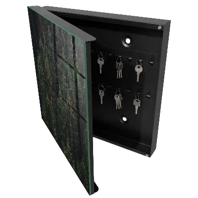 Caja de llaves Bosque verde