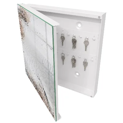Armario llaves de pared Olas de arena