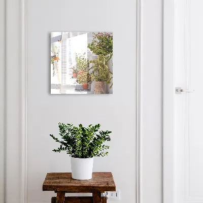 Armario llaves de pared Escaleras con plantas