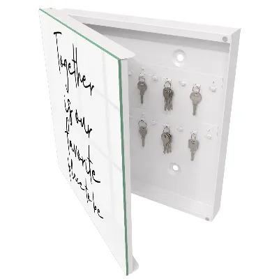 Caja de llaves Juntos es nuestro lugar favorito para estar.