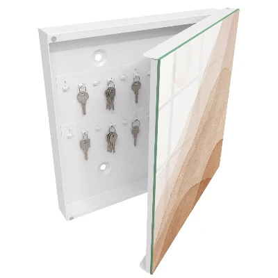 Armario llaves de pared Paisajes beige