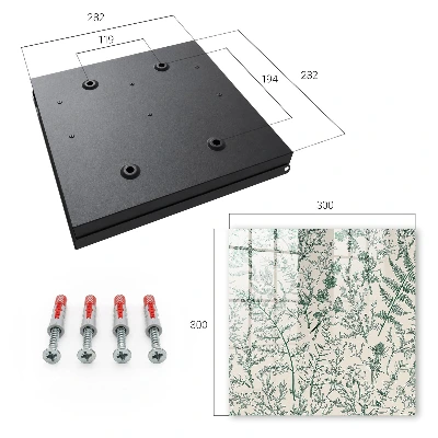 Caja de llaves Motivos vegetales