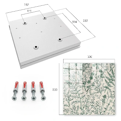 Caja de llaves Motivos vegetales
