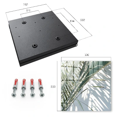 Caja de llaves Palmeras y sombras