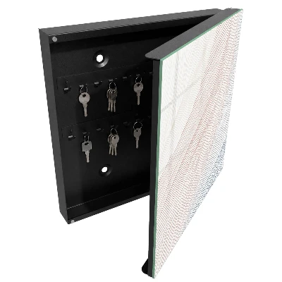 Caja de llaves Líneas onduladas
