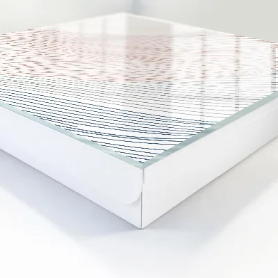 Caja de llaves Líneas onduladas
