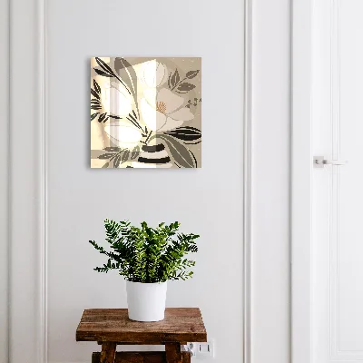 Armario de llaves Minimalismo floral