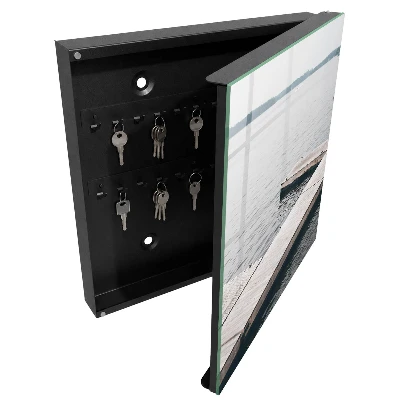 Caja de llaves Muelle de madera