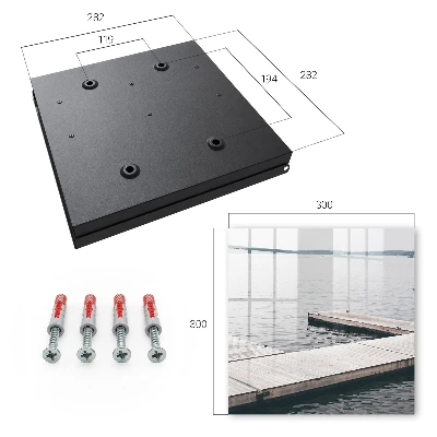 Caja de llaves Muelle de madera