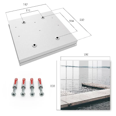 Caja de llaves Muelle de madera
