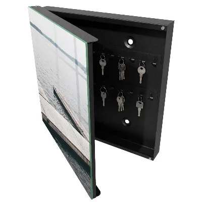 Caja de llaves Muelle de madera